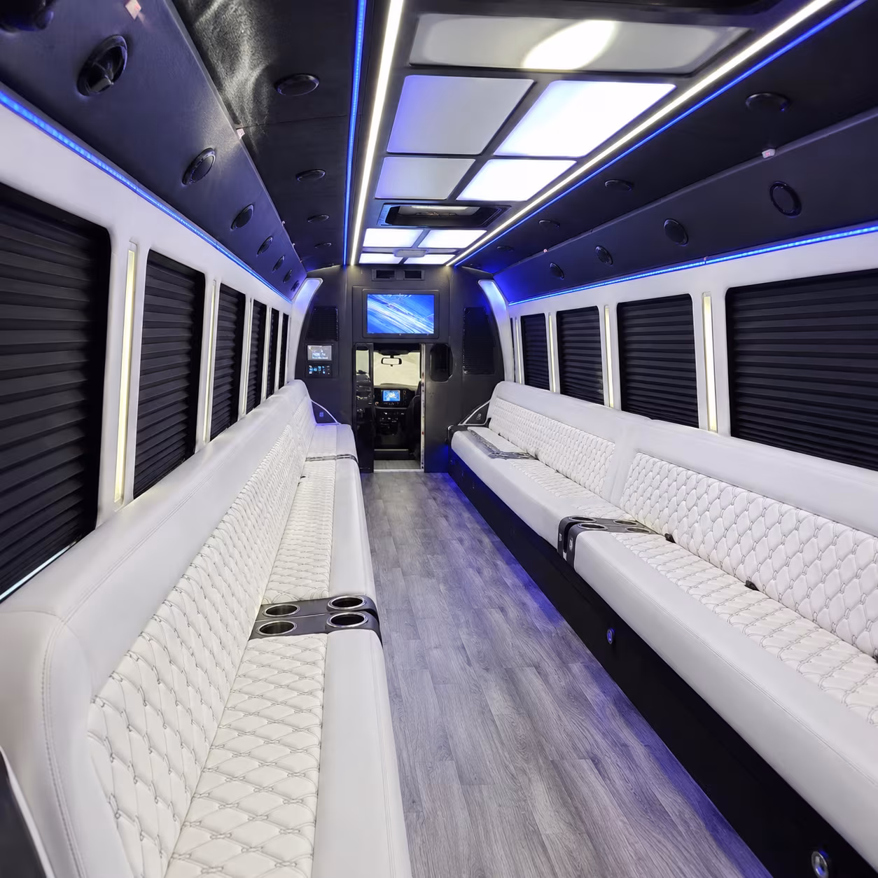 fullerton party bus rentals inside