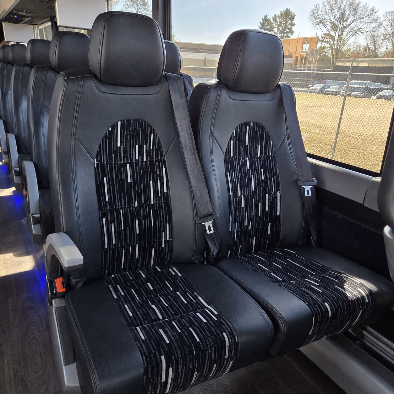 fullerton wedding transportation onboard seating